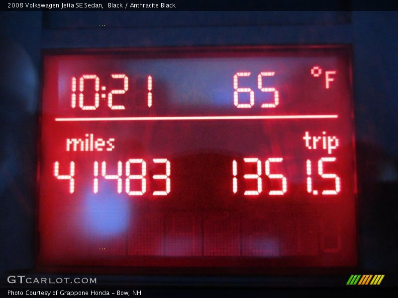 Black / Anthracite Black 2008 Volkswagen Jetta SE Sedan
