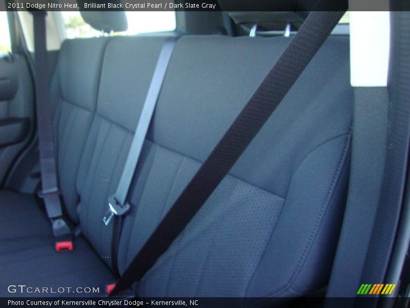 Brilliant Black Crystal Pearl / Dark Slate Gray 2011 Dodge Nitro Heat
