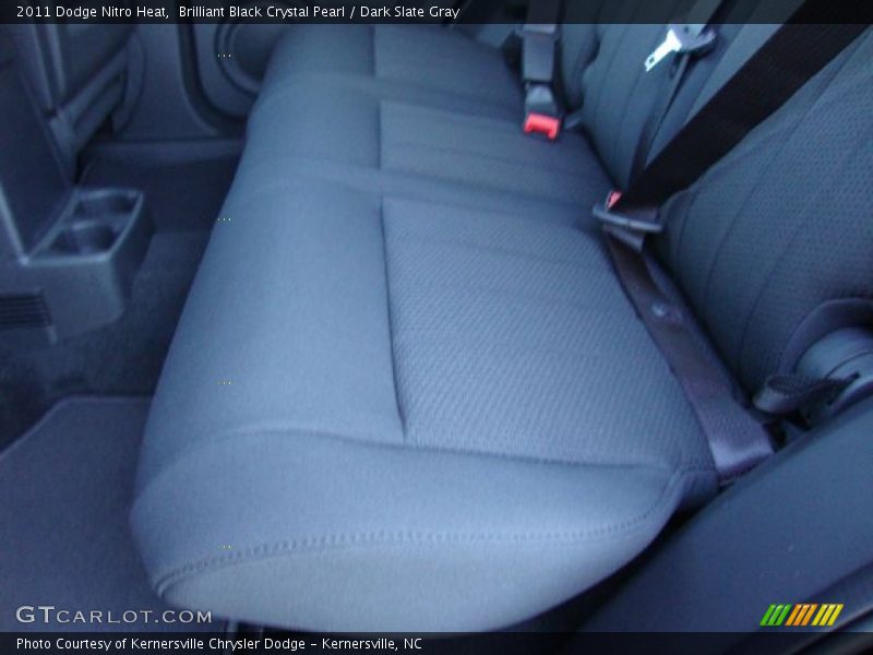 Brilliant Black Crystal Pearl / Dark Slate Gray 2011 Dodge Nitro Heat