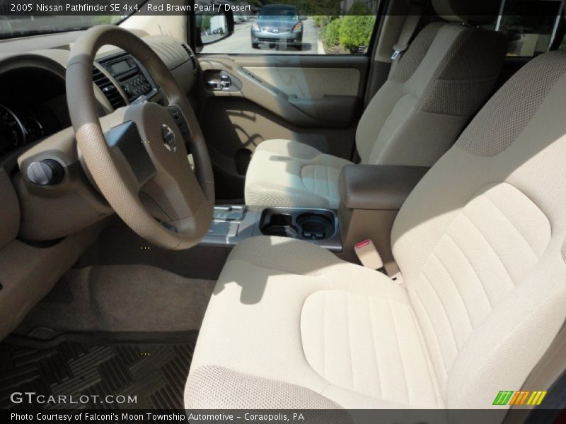 Red Brawn Pearl / Desert 2005 Nissan Pathfinder SE 4x4