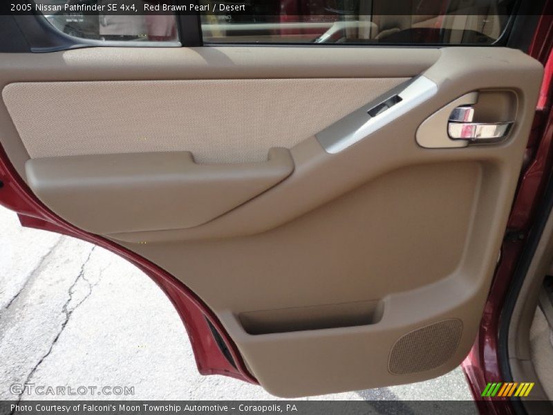 Red Brawn Pearl / Desert 2005 Nissan Pathfinder SE 4x4