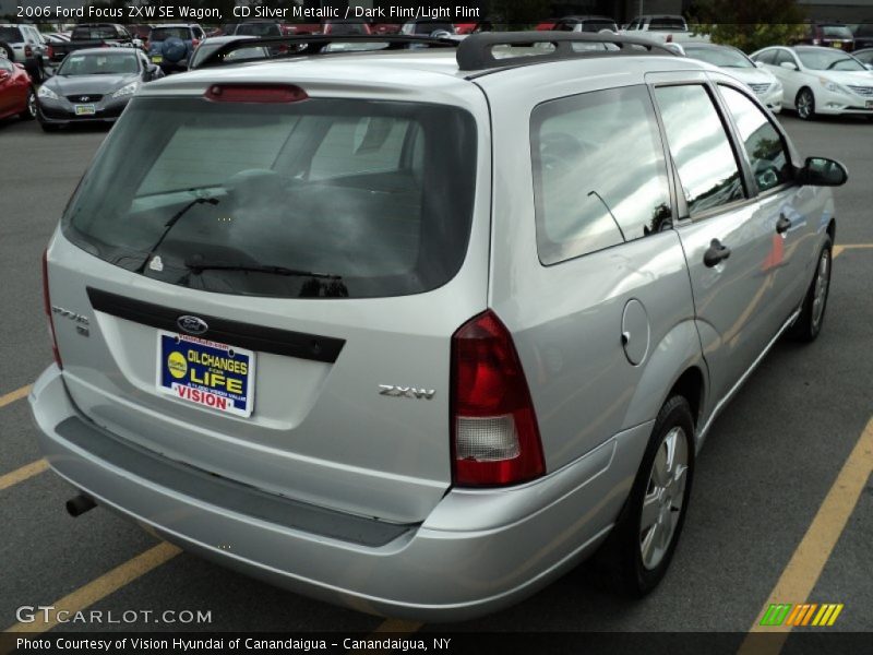 CD Silver Metallic / Dark Flint/Light Flint 2006 Ford Focus ZXW SE Wagon