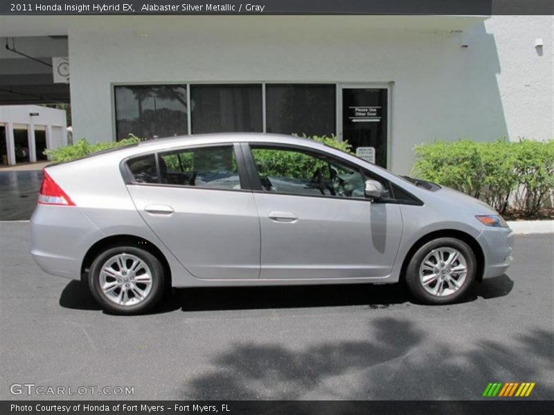  2011 Insight Hybrid EX Alabaster Silver Metallic