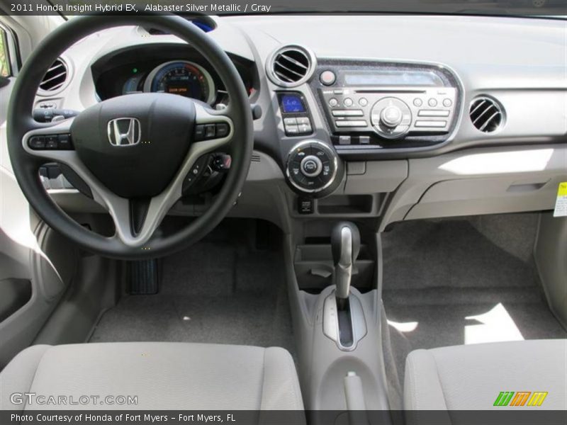 Dashboard of 2011 Insight Hybrid EX