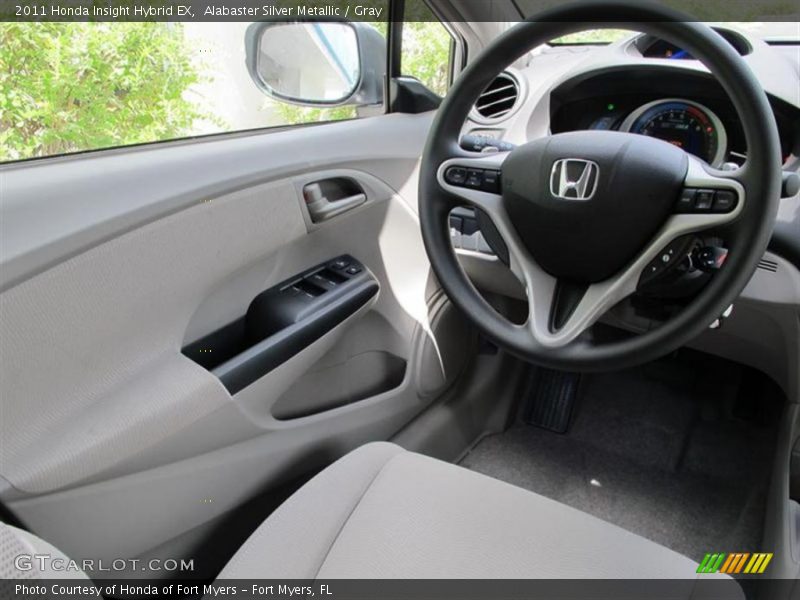  2011 Insight Hybrid EX Gray Interior