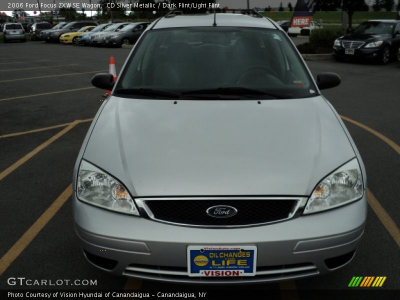 CD Silver Metallic / Dark Flint/Light Flint 2006 Ford Focus ZXW SE Wagon