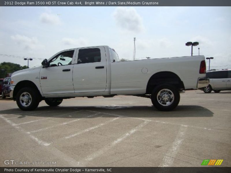 Bright White / Dark Slate/Medium Graystone 2012 Dodge Ram 3500 HD ST Crew Cab 4x4