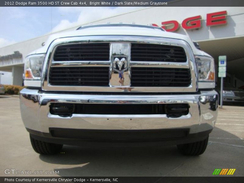 Bright White / Dark Slate/Medium Graystone 2012 Dodge Ram 3500 HD ST Crew Cab 4x4