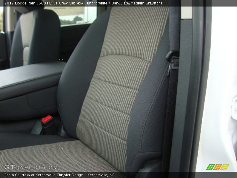 Bright White / Dark Slate/Medium Graystone 2012 Dodge Ram 3500 HD ST Crew Cab 4x4