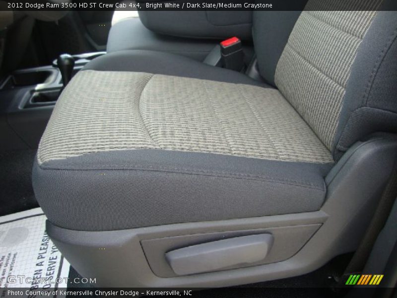Bright White / Dark Slate/Medium Graystone 2012 Dodge Ram 3500 HD ST Crew Cab 4x4