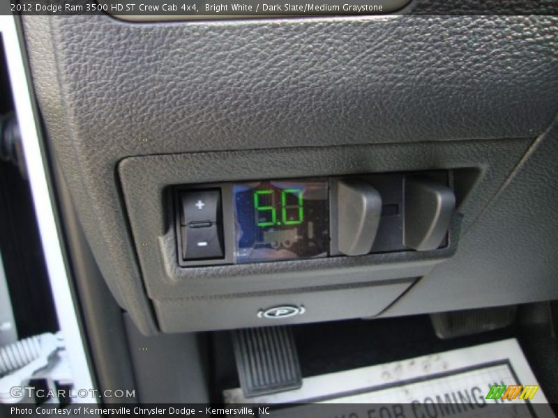 Bright White / Dark Slate/Medium Graystone 2012 Dodge Ram 3500 HD ST Crew Cab 4x4