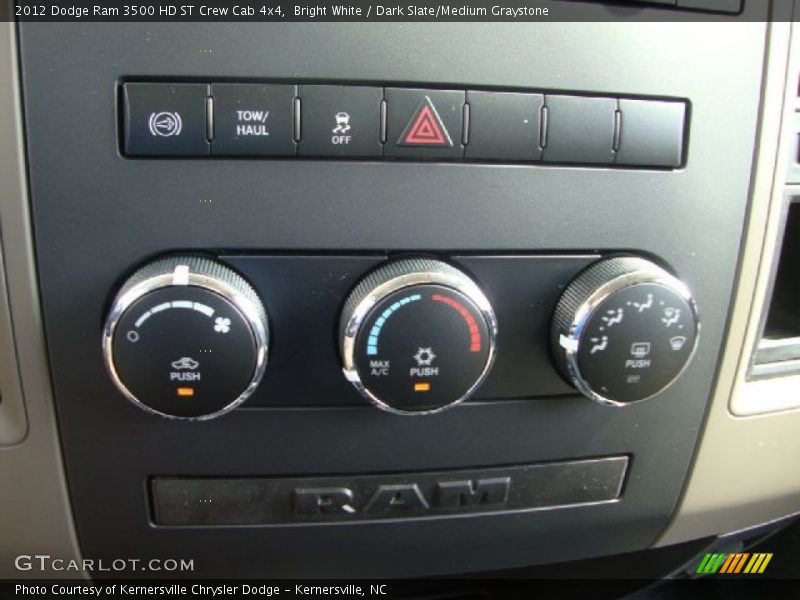 Bright White / Dark Slate/Medium Graystone 2012 Dodge Ram 3500 HD ST Crew Cab 4x4