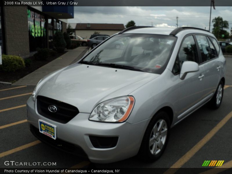 Urban Gray / Gray 2008 Kia Rondo LX V6