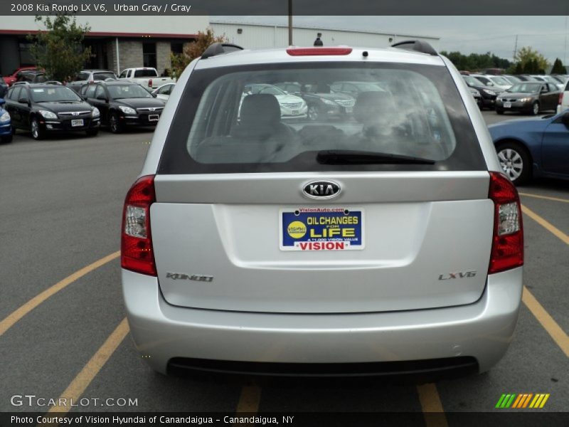 Urban Gray / Gray 2008 Kia Rondo LX V6