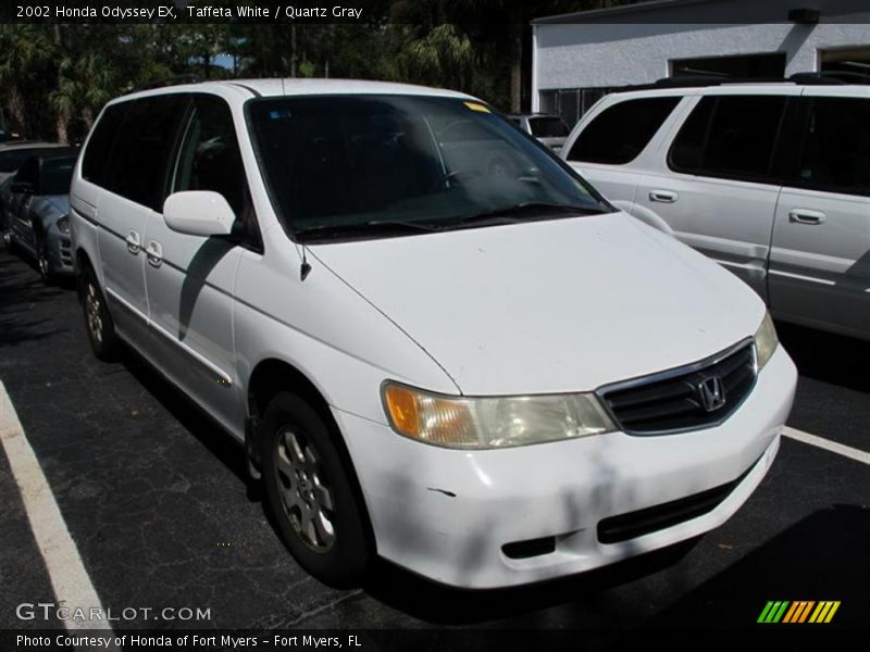 Taffeta White / Quartz Gray 2002 Honda Odyssey EX