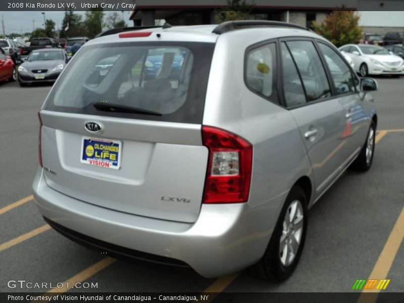 Urban Gray / Gray 2008 Kia Rondo LX V6