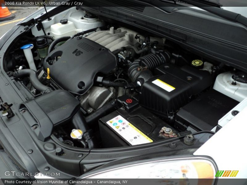 Urban Gray / Gray 2008 Kia Rondo LX V6
