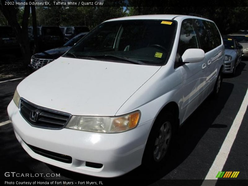 Taffeta White / Quartz Gray 2002 Honda Odyssey EX