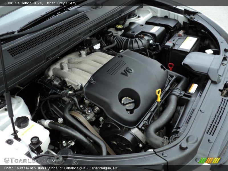 Urban Gray / Gray 2008 Kia Rondo LX V6