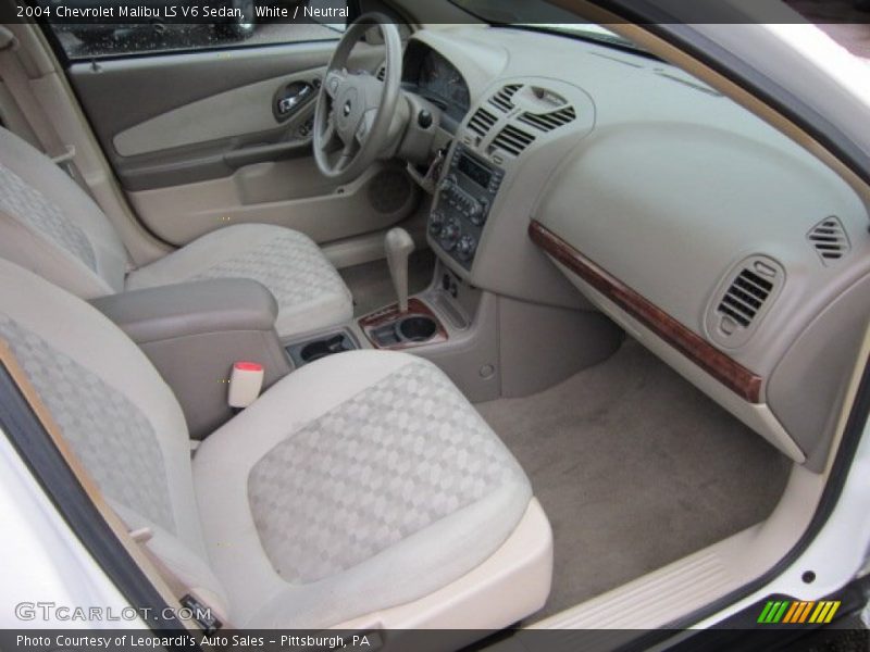 White / Neutral 2004 Chevrolet Malibu LS V6 Sedan
