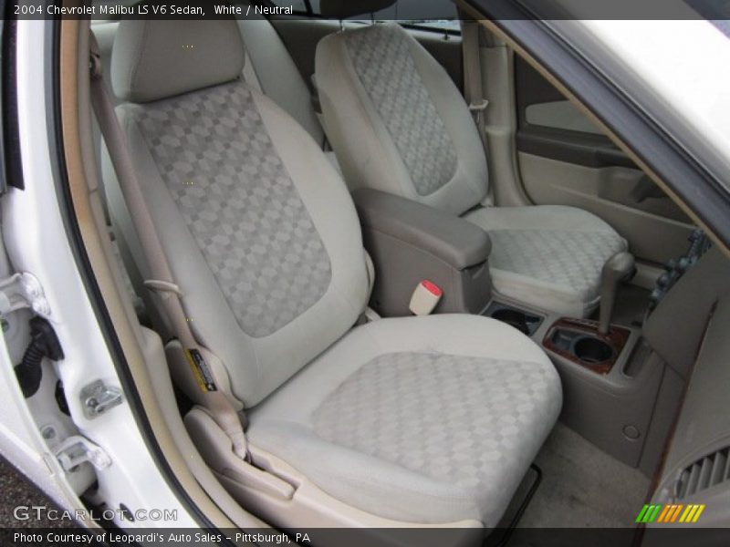 White / Neutral 2004 Chevrolet Malibu LS V6 Sedan