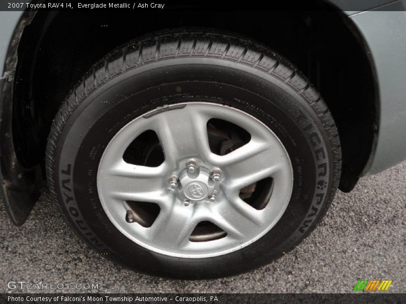 Everglade Metallic / Ash Gray 2007 Toyota RAV4 I4