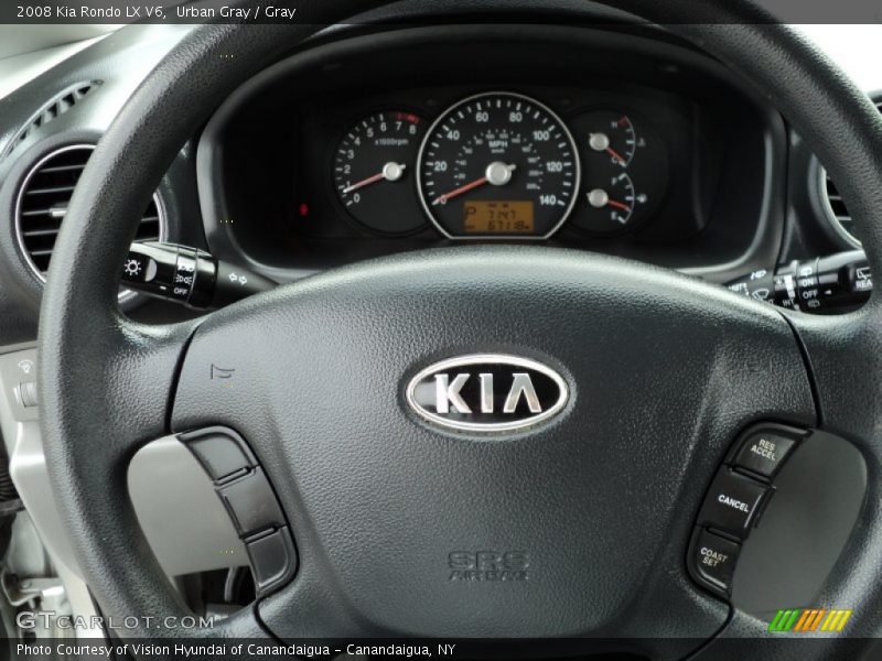 Urban Gray / Gray 2008 Kia Rondo LX V6