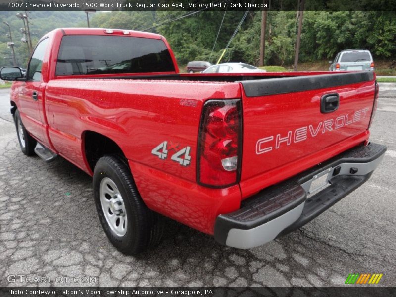  2007 Silverado 1500 Work Truck Regular Cab 4x4 Victory Red