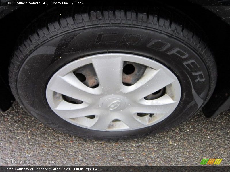 Ebony Black / Black 2004 Hyundai Sonata GLS