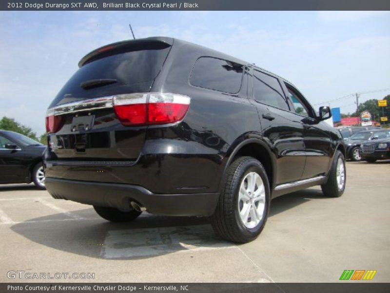  2012 Durango SXT AWD Brilliant Black Crystal Pearl