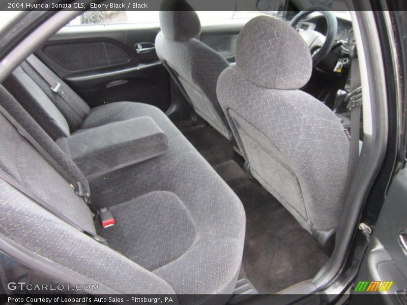 Ebony Black / Black 2004 Hyundai Sonata GLS