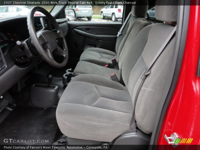  2007 Silverado 1500 Work Truck Regular Cab 4x4 Dark Charcoal Interior