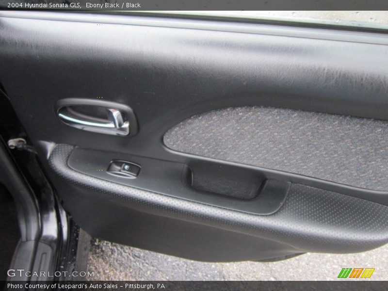 Ebony Black / Black 2004 Hyundai Sonata GLS