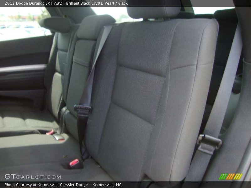 Brilliant Black Crystal Pearl / Black 2012 Dodge Durango SXT AWD