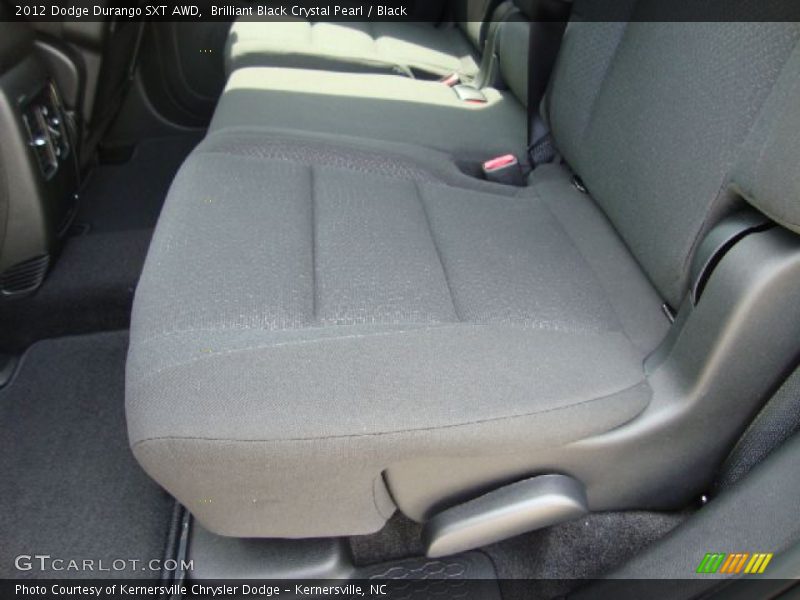 Brilliant Black Crystal Pearl / Black 2012 Dodge Durango SXT AWD