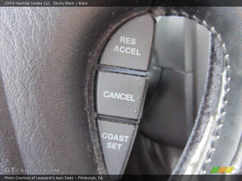 Ebony Black / Black 2004 Hyundai Sonata GLS