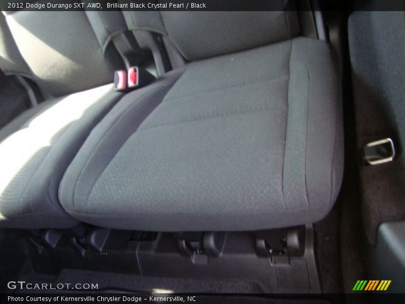 Brilliant Black Crystal Pearl / Black 2012 Dodge Durango SXT AWD