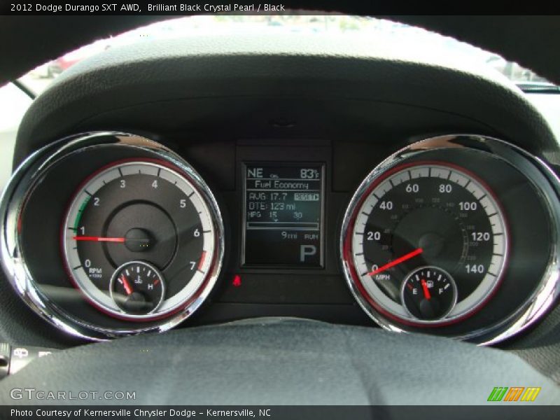  2012 Durango SXT AWD SXT AWD Gauges