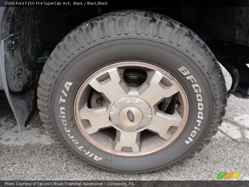 Black / Black/Black 2009 Ford F150 FX4 SuperCab 4x4