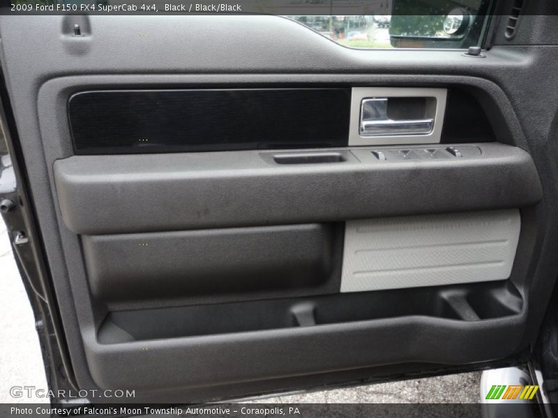 Black / Black/Black 2009 Ford F150 FX4 SuperCab 4x4
