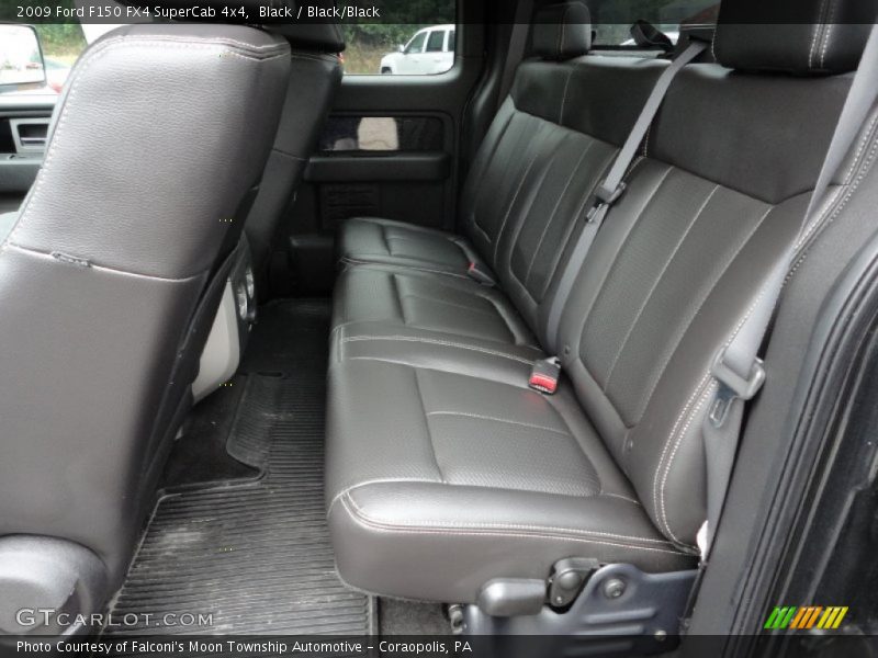 Black / Black/Black 2009 Ford F150 FX4 SuperCab 4x4