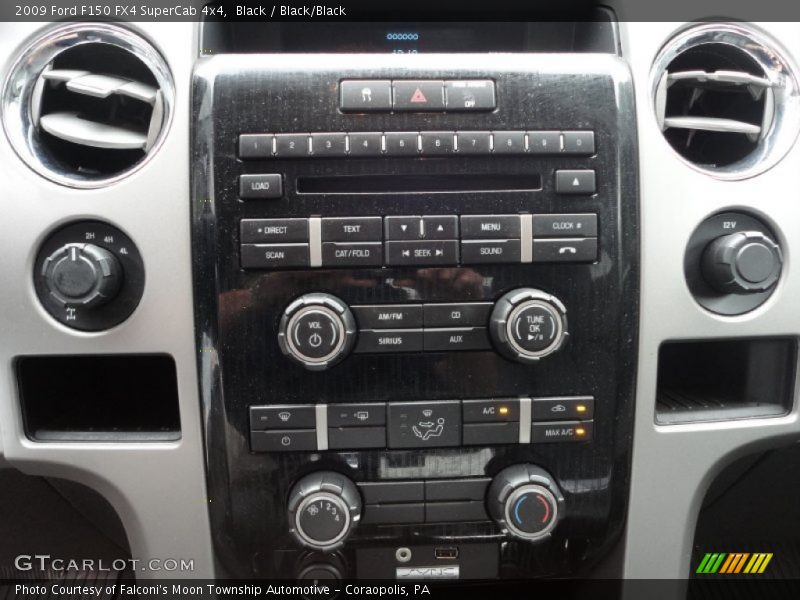 Black / Black/Black 2009 Ford F150 FX4 SuperCab 4x4