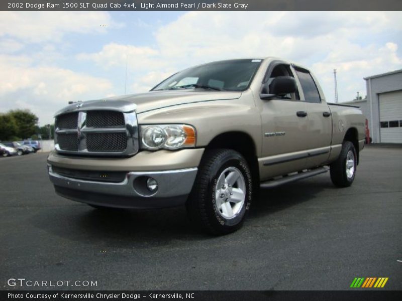 Front 3/4 View of 2002 Ram 1500 SLT Quad Cab 4x4