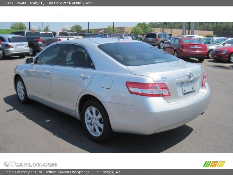 Classic Silver Metallic / Ash 2011 Toyota Camry LE