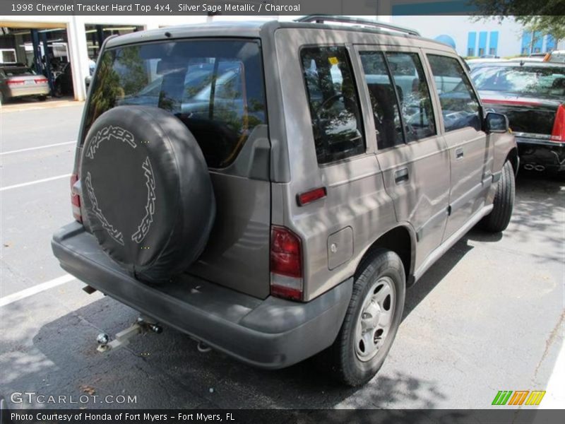 Silver Sage Metallic / Charcoal 1998 Chevrolet Tracker Hard Top 4x4