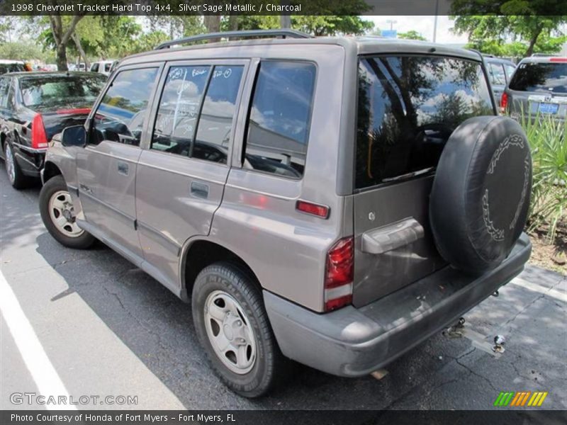 Silver Sage Metallic / Charcoal 1998 Chevrolet Tracker Hard Top 4x4