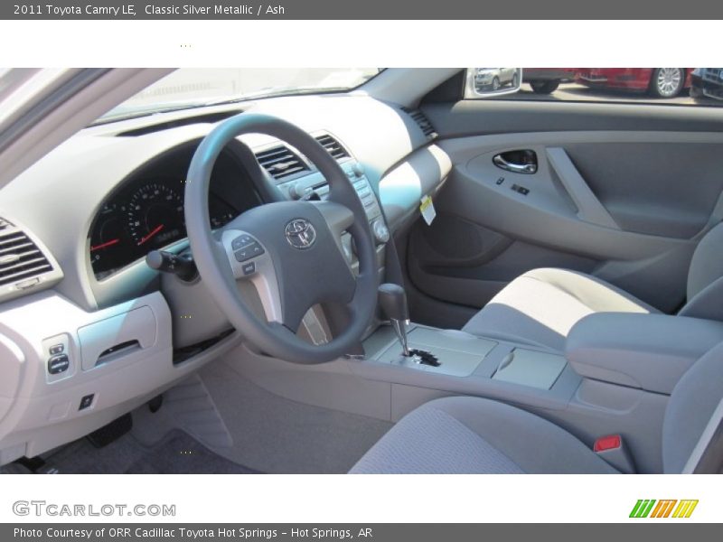 Classic Silver Metallic / Ash 2011 Toyota Camry LE