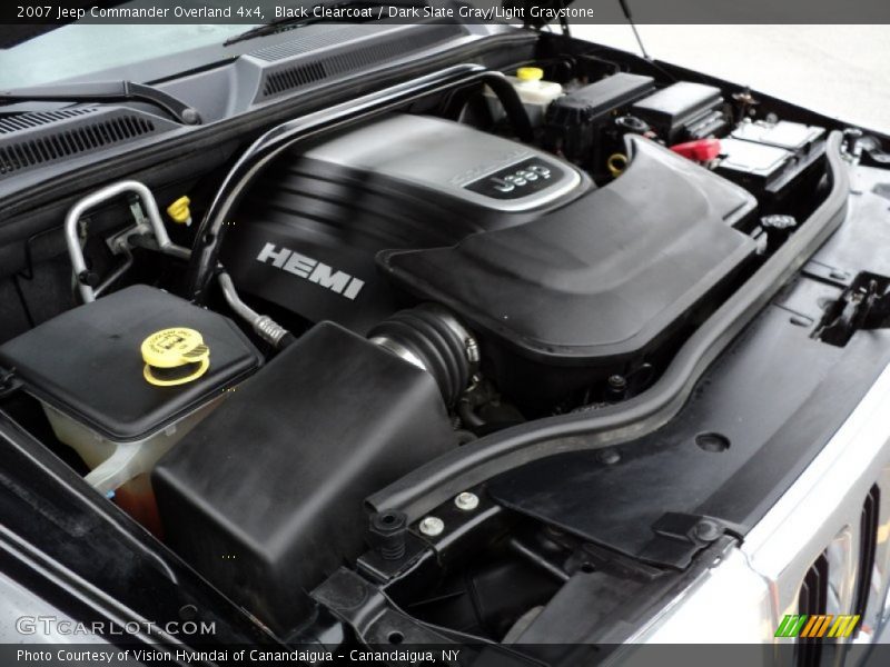  2007 Commander Overland 4x4 Engine - 5.7 Liter HEMI OHV 16-Valve V8