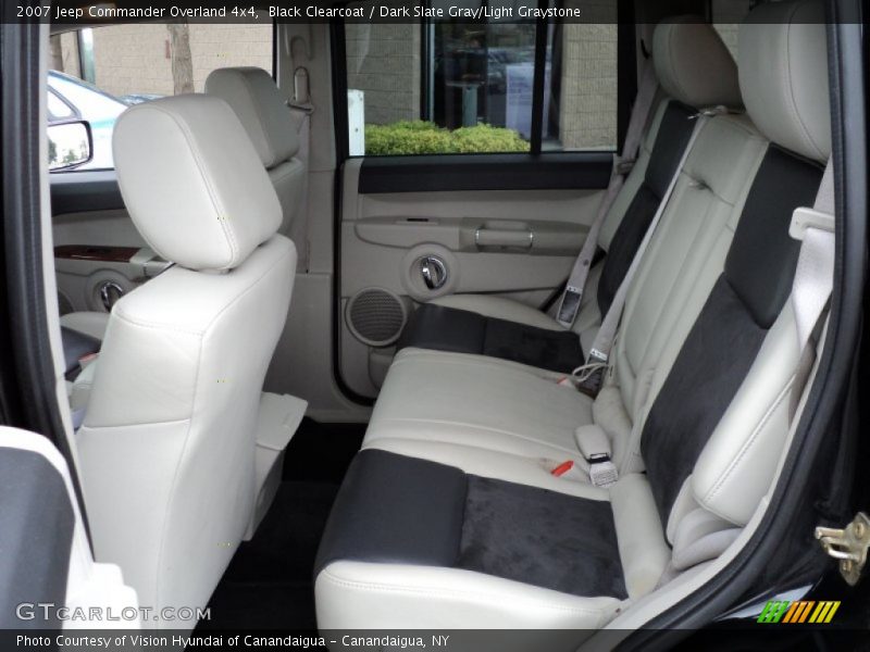  2007 Commander Overland 4x4 Dark Slate Gray/Light Graystone Interior