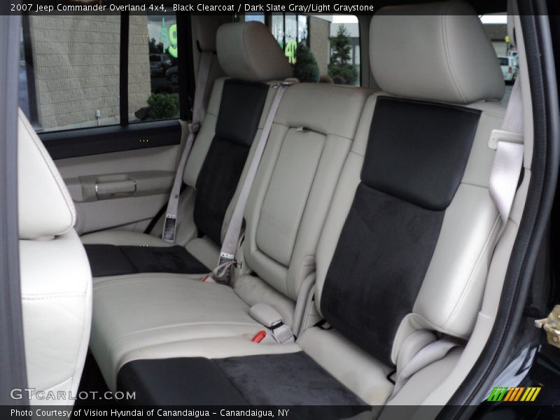  2007 Commander Overland 4x4 Dark Slate Gray/Light Graystone Interior